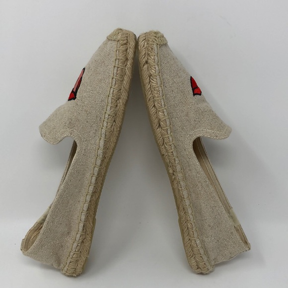 NWOT Soludos X Jason Polan Lips Espadrilles Sz 7.5 - Picture 7 of 10